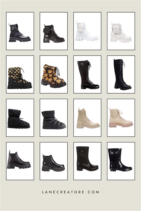 prada snow boots dupe|prada combat boots dupe.